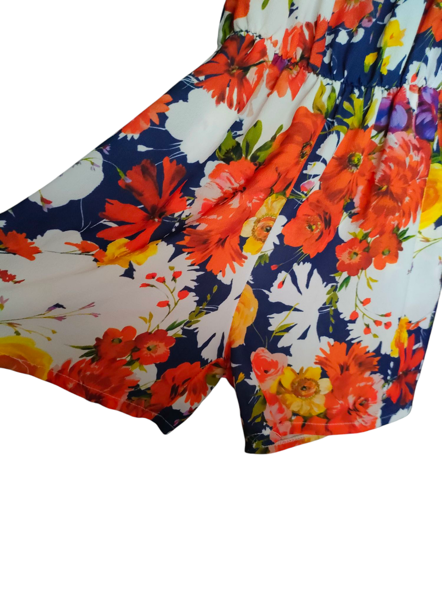 Abito shorts floreale