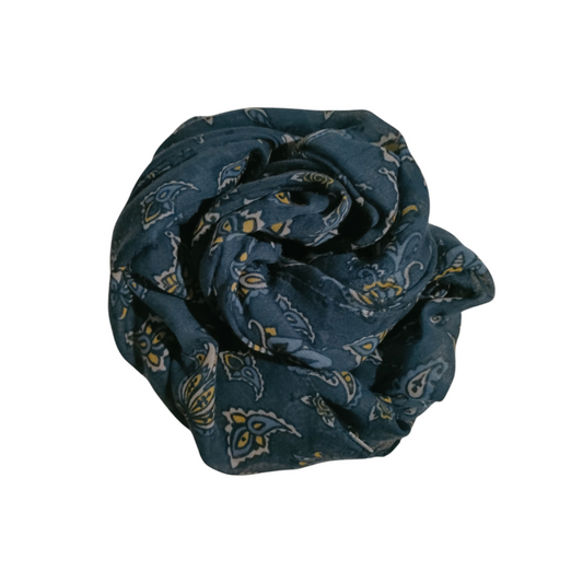 Foulard verde petrolio